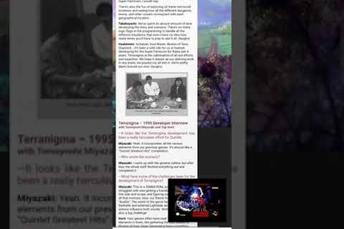 Terranigma Surface World Lore: Crysta Twist Explained